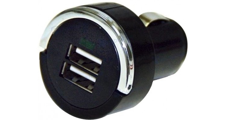 USB rozete, 12/24 V,, 3,4 A  x  2 