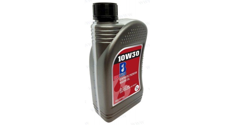 Eļļa, laivas motoram, 4-taktu, 10W30, RecLube, 1 Ltr.