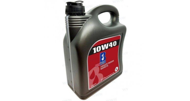 Eļļa, laivas motoram, 4-taktu, 10W40, RecLube, 5 Ltr.