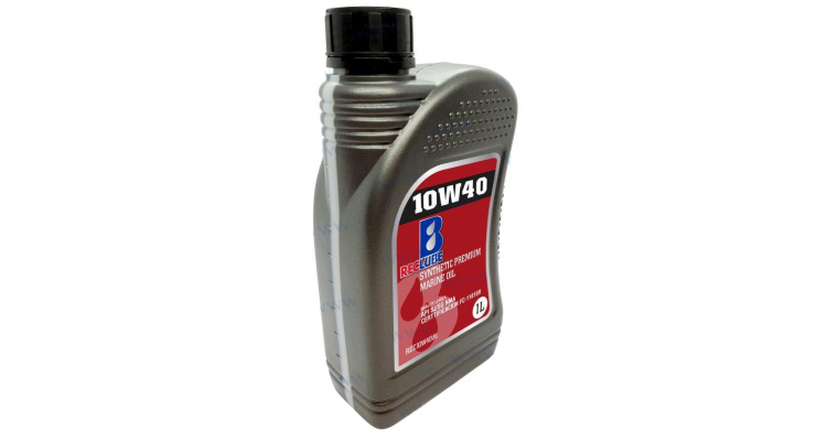 Eļļa, laivas motoram, 4-taktu, 10W40, RecLube, 1 Ltr.