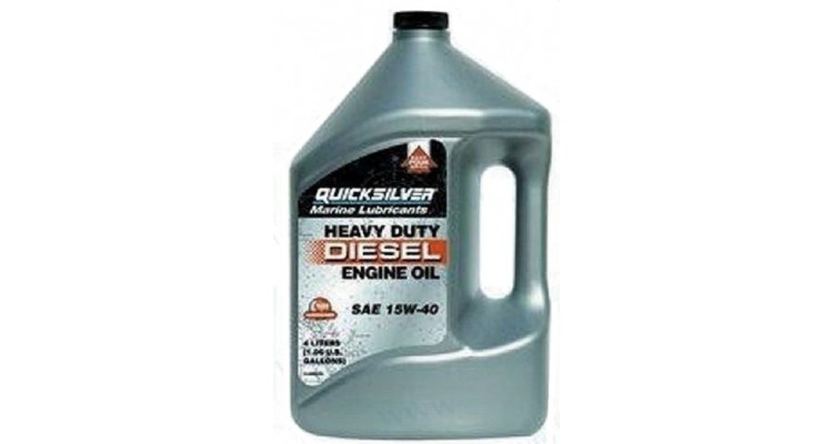 Eļļa, laivas dīzeļdzinējam, QUICKSILVER, 15W40, 3,8 Ltr.