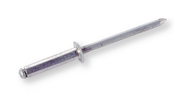 Kniede, alumīnijs-tērauds, 4,8mm x 40mm